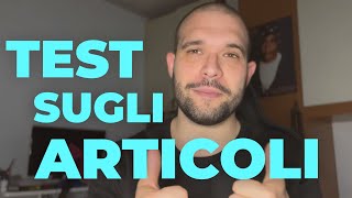 Italian Definite ARTICLES - QUIZ (ITA audio) - Italian for Beginners