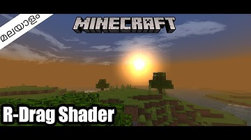Minecraft PE/BE|R-Drag Shader Render Dragon Support Shader|1.19+|Malayalam|MD ROX Gaming