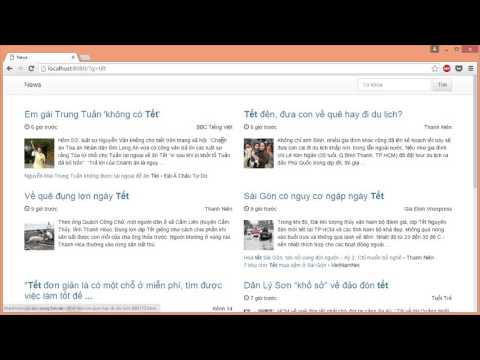 Search Google News with JavaScript and Bootstrap
