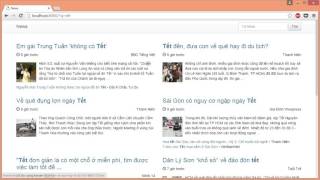 Search Google News with JavaScript and Bootstrap