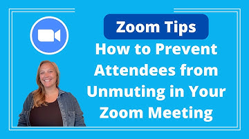 Zoom Tips: How to Mute All Attendees on Arrival - Logan Clements, Event Producer