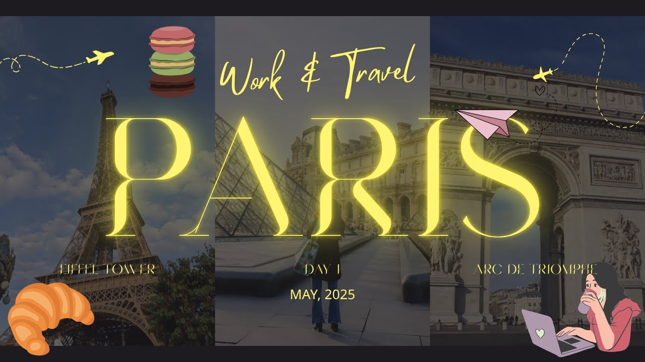 Paris Trip Details 🇫🇷 | Day 1 | Work in France