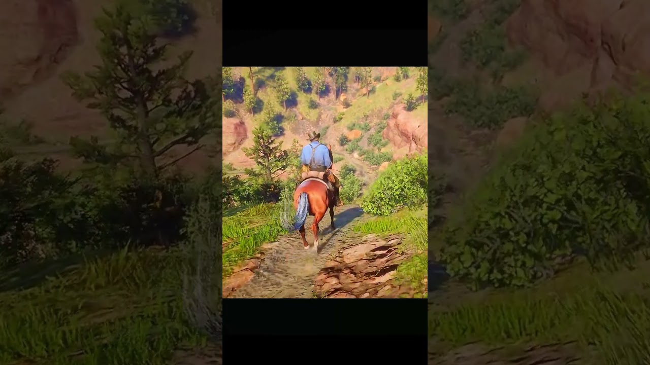 RDR2 | Dağdan Vadilere Atla Yolculuk 🏞️🐎 | Sinematik Manzara