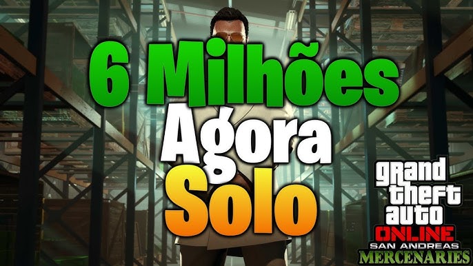 CÓDIGO DE DINHEIRO NO GTA 5💲 SAAAIU💲100 MILHÕES SOLO EM MINUTOS💲GLITCH  DE DINHEIRO GTA 5 ONLINE SOLO 