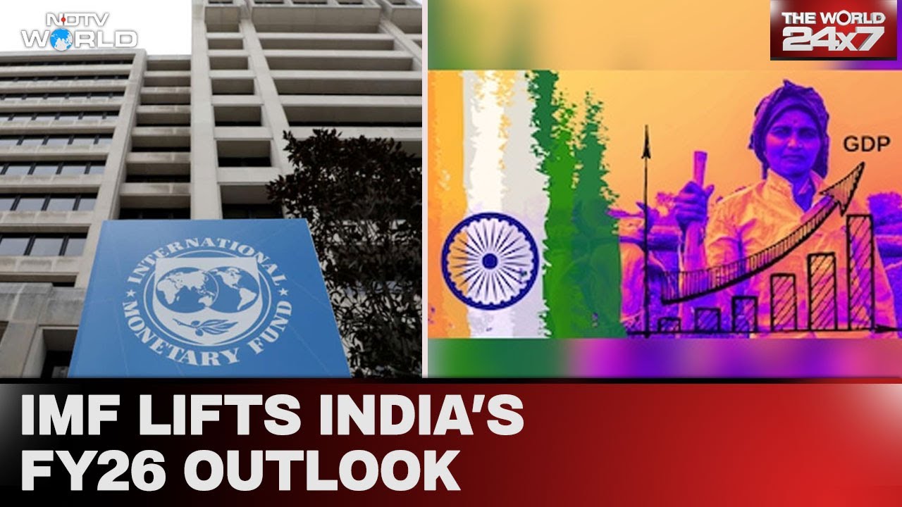 IMF News | IMF Raises India's GDP Growth Projection By 20 BPS For FY26 ...