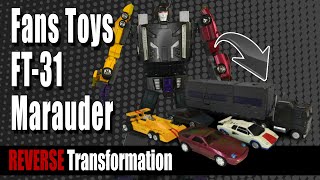 Reverse Transformation: Fans Toys FT-31 Marauder [Menasor]: Rock FX Review