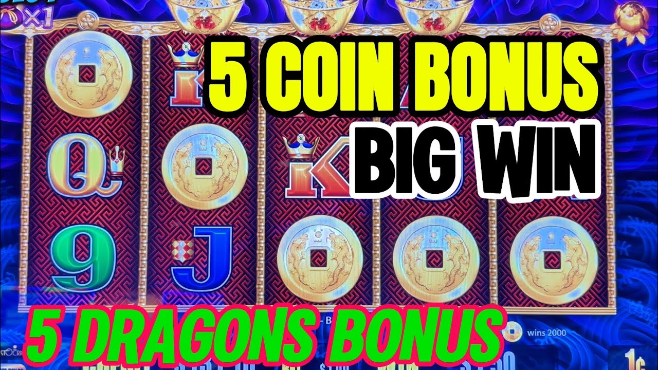 winfun sit to walk 5 DRAGONS RAPID SLOT MACHINE BONUS 🦜BIG WIN 💰
