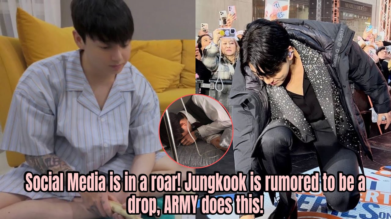 Social Media is in a roar! Jungkook is rumored to be a drop, ARMY does this!!!