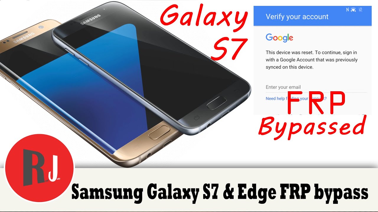 Samsung s7 edge bypass frp by recovery software