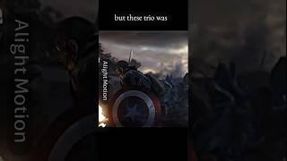 Avengers Trinity 🔥 Iron Man x Thor x Captain America Attitude Edit