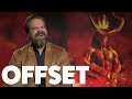 David Harbour says he was more shocked seeing his own face during filming for Hellboy!