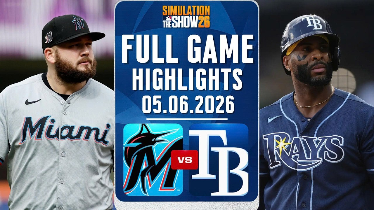 🔴LIVE🔴Miami Marlins Vs Tampa Bay Rays Full Game Highlights June 05,2026 ...