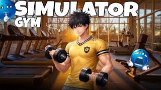 GYM SIMULATOR 🥶 MAJA AA GYA 😂#tanujbhaiya #roblox #foryou #explore #popular #viral 