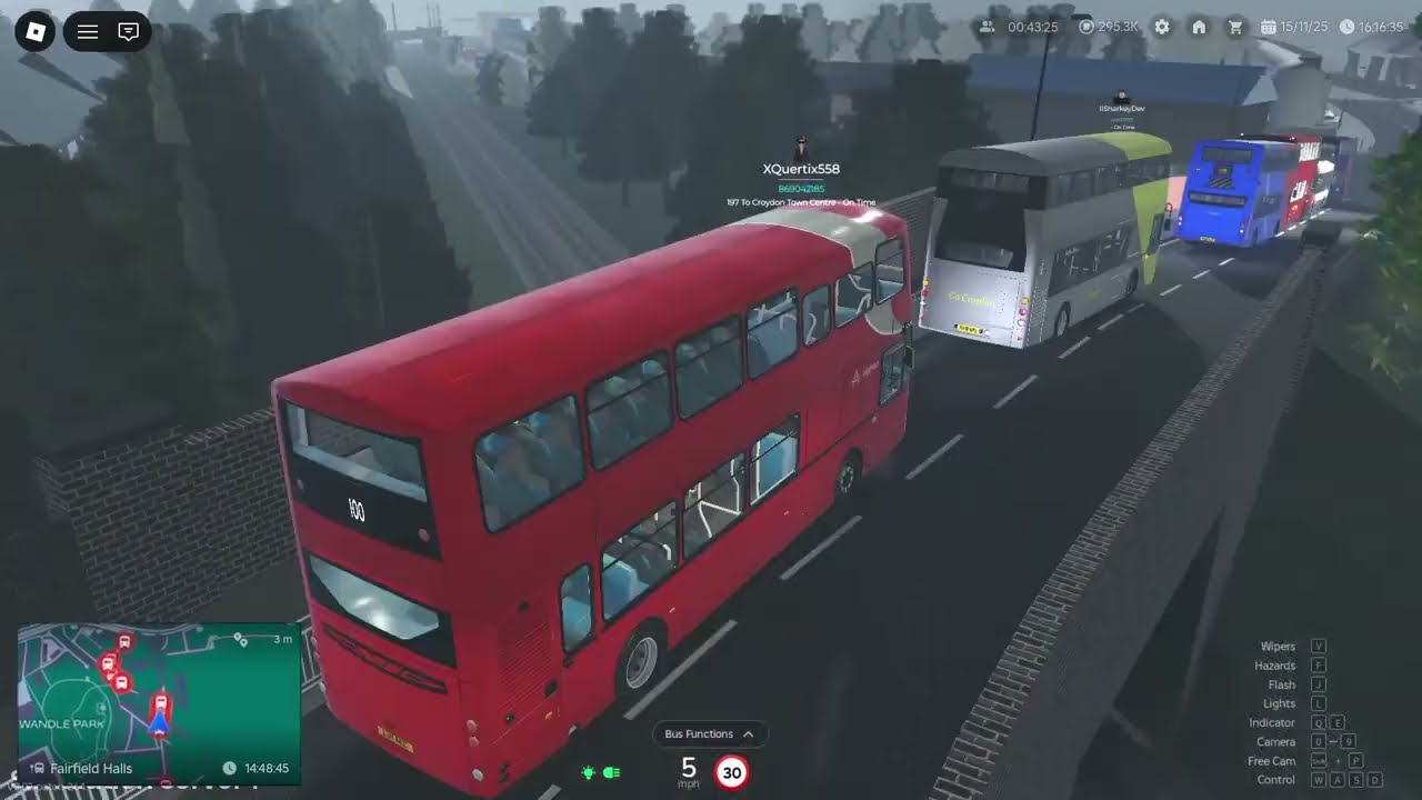 Roblox CROYDON SIM SERVER CHAOS! And.....I Got Banned:(