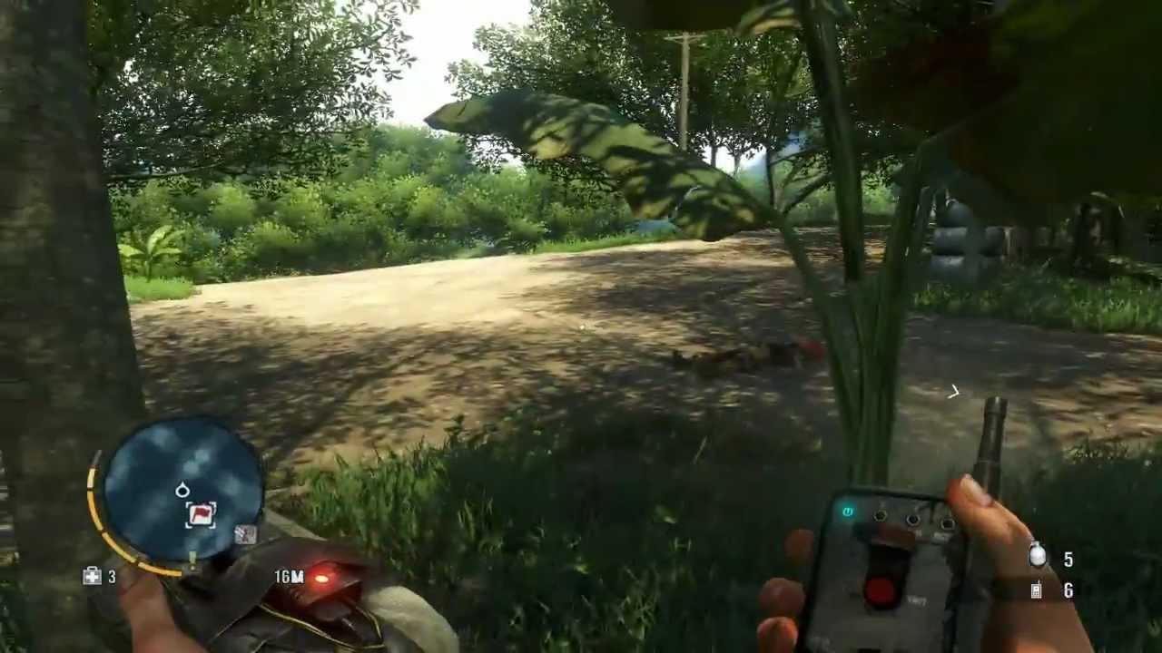 Farcry 3 how to kill with c4 a Jeep full of militia during action