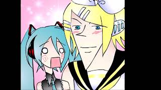 (vocaloid) kagamine rin x hatsune miku shut up and sleep with me