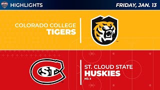 1/13/23 Colorado College at St. Cloud State Highlights