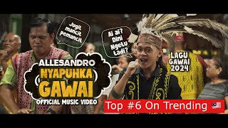 ALLESANDRO - NYAPUHKA GAWAI  | Lagu Gawai 2024 Resimi