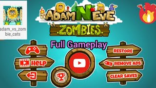 Adam And Eve: Zombies | Full Gameplay Android game | Bilal Gaming