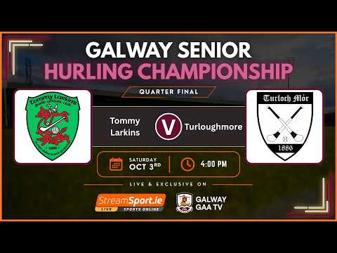 TOMMY LARKIN’S INTO THE LAST FOUR! 🔥 | Galway SHC Quarter-Final Highlights v Turloughmore