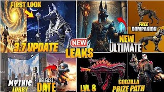 OMG 😱 3.7 UPDATE🌕NEW ANUBIS🗿ULTIMATE IS HERE😍| NEW LAVA🔥GODZILLA FULL LOOK💯|NEW BLACK DOG🤯PUBGM/BGMI