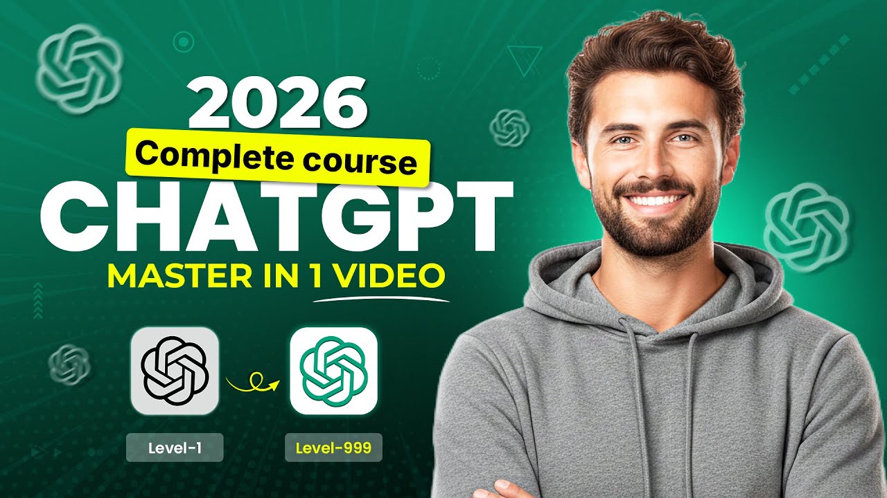 The Ultimate AI Roadmap 2026 : ChatGPT Full Course Free (FREE AI Course ...