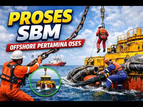 Proses Pemasangan &amp; Pelepasan SBM Pertamina OSES ⚓ | Offshore Marine Indonesia
