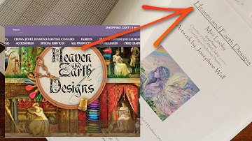 How to order cross stitch pattern for diamond painting