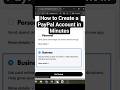 How to Create a PayPal Account - PayPal Tips