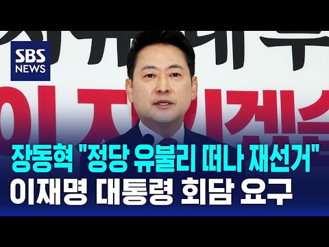 장동혁 "정당 유불리 떠나 재선거"..이재명 대통령 회담 요구 / SBS