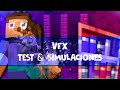 Minecraft VFX / Dynamics test [Compilación] |  C4D Minecraft | Yerribrine Archive