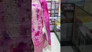 For order#03331688376 lawn print suit with patches design online shopping