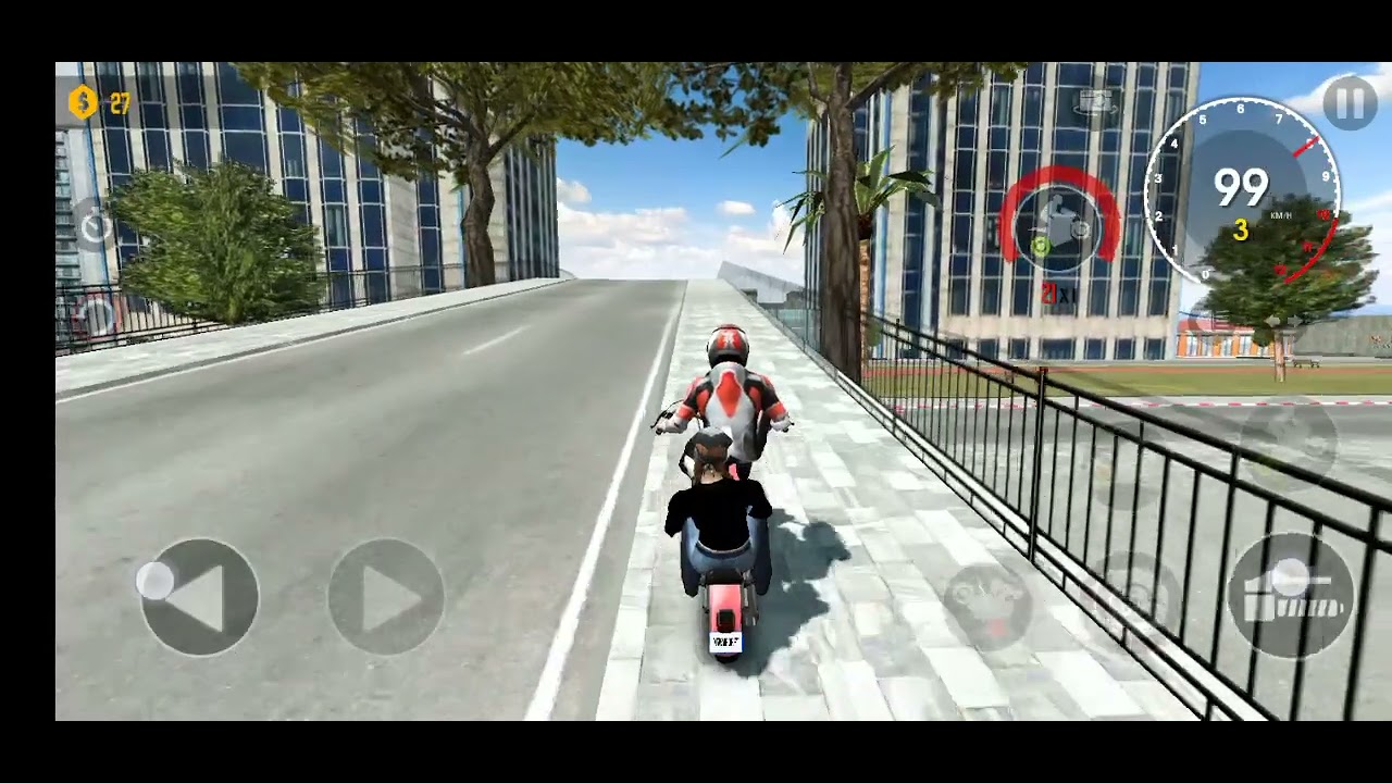 Xtreme Motorbikes 2 Player one wheeling stunt Moto Bike rider