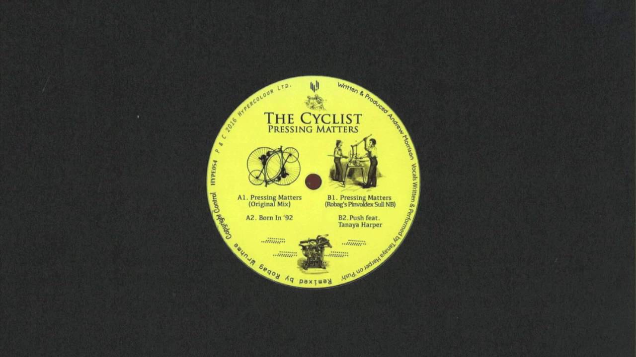 The Cyclist - Pressing Matters (Robag's Pinvoldex Sull NB)