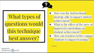 Data Collection Technique: Teacher Generated Formative & Summative Assessments
