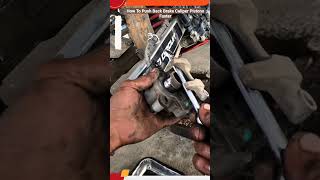 How To Push Back Brake Caliper Pistons Faster
