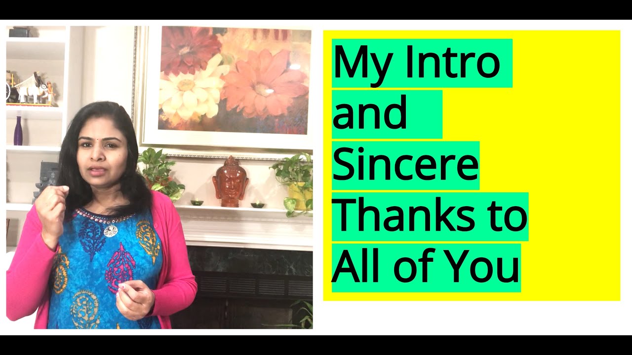 My Intro and a Big Big Thank you || US lo Mahalaxmi||Telugu Vlogs from USA