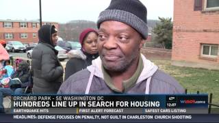 Hundreds Line Up in Southeast in Search for Affordable Housing