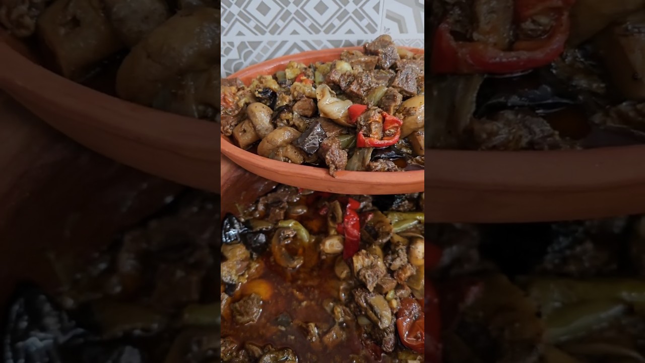 Dana Etli Mantarlı Güveç Sanatı #güveçtarifi #güveç #cooking   #yemek #yemektarifleri