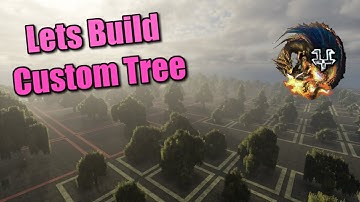 Minecraft Building Custom Tree [Conquest Reforged Mod]