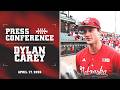 Husker INF Dylan Carey Recaps 12-2 Win over USC | Nebraska Baseball Press Conference