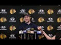Frank Nazar END OF SEASON media 🎙️| Chicago Blackhawks