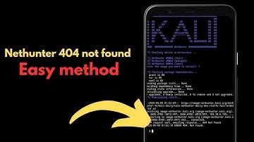 NetHunter Rootless Installation 404 Error Fixed | Kali NetHunter Problem Solved