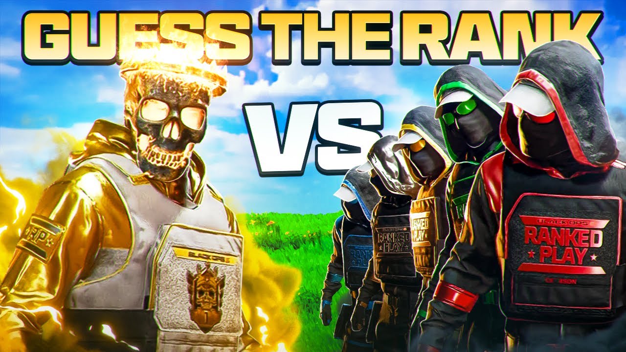 Я сражаюсь со своими зрителями 1 на 1, а потом угадываю их ранг — BLACK OPS 6 EDITION