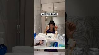 First time trying toothpaste tablets