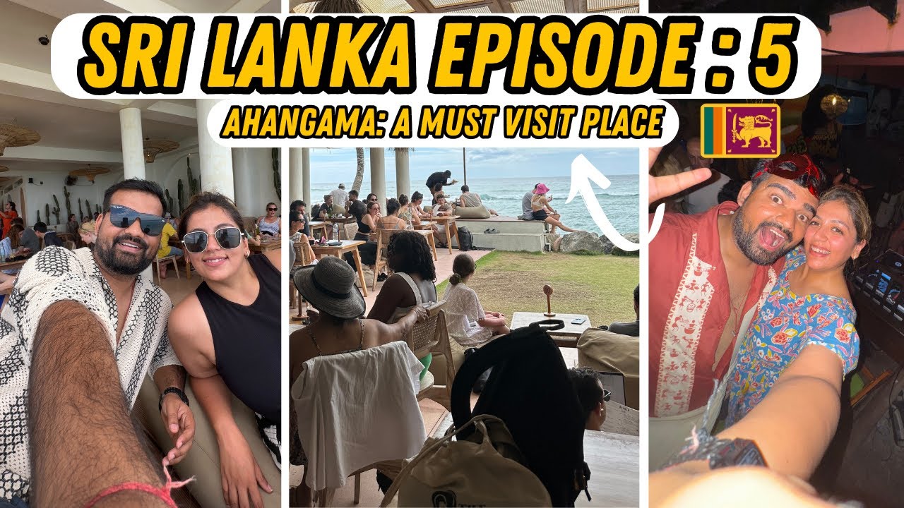 Sri Lanka Ep 5: Ahangama & Galle Travel Guide Insta-Famous Cafés | Food Tour | Best Party Places |