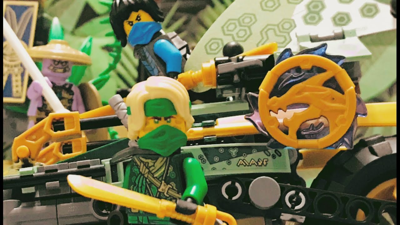 LEGO Ninjago Lloyds jungle chopper bike set review