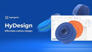 Effortless Create and Customize #3dprinted Lattices with HyDesign