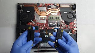 How To Replace Speakers  Asus ROG Strix G G531GT-HN553T Gaming Laptop / Disassembly And Assembly.