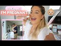 FINDING OUT I'M PREGNANT + TELLING MY BOYFRIEND!